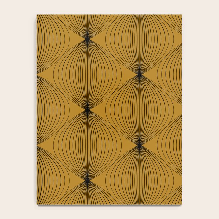 Geometric Orb Pattern V Notebook Gallery Image 4