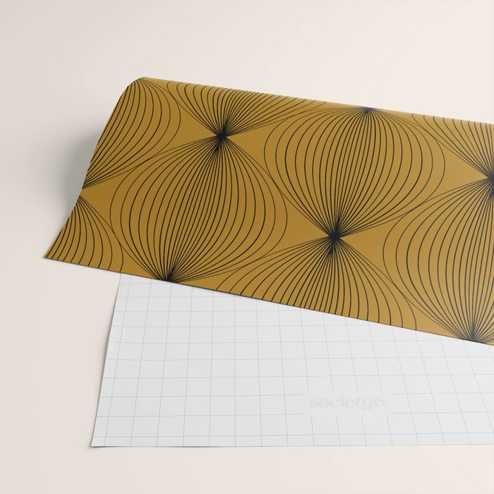 Geometric Orb Pattern V Wrapping Paper Gallery Image 2