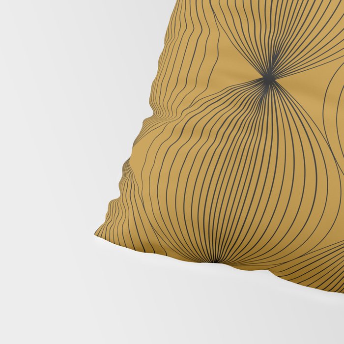 Geometric Orb Pattern V Pillow Sham Gallery Image 4