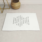 Serenity Prayer, Serenity Prayer Wall Art Bible Verse Scripture Christian Inspirational Quote  Rug Gallery Image 1