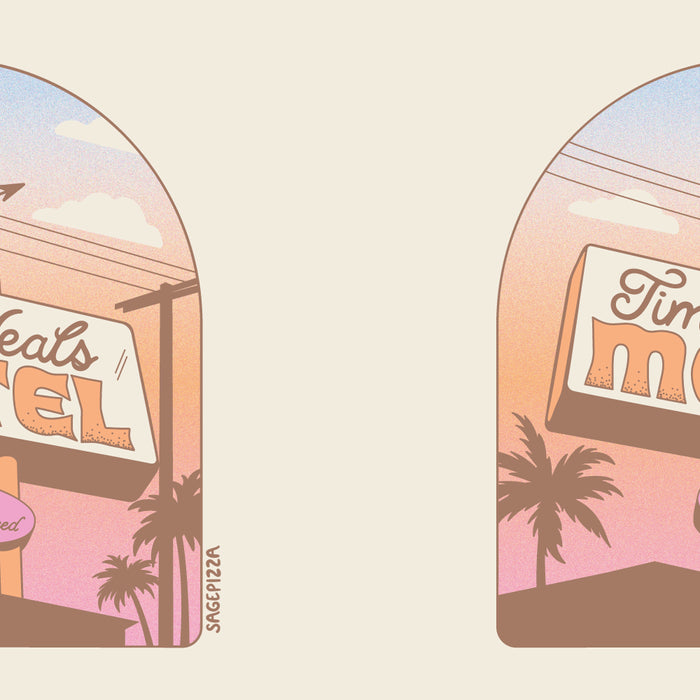 TIME HEALS - Cream - Inspired by PANTONE 17 1230 Mocha Mousse Coffee Mug Gallery Image 2