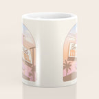 TIME HEALS - Cream - Inspired by PANTONE 17 1230 Mocha Mousse Coffee Mug Gallery Image 4