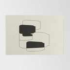 The Gathering - Minimalist Still Life Rug Gallery Image 2