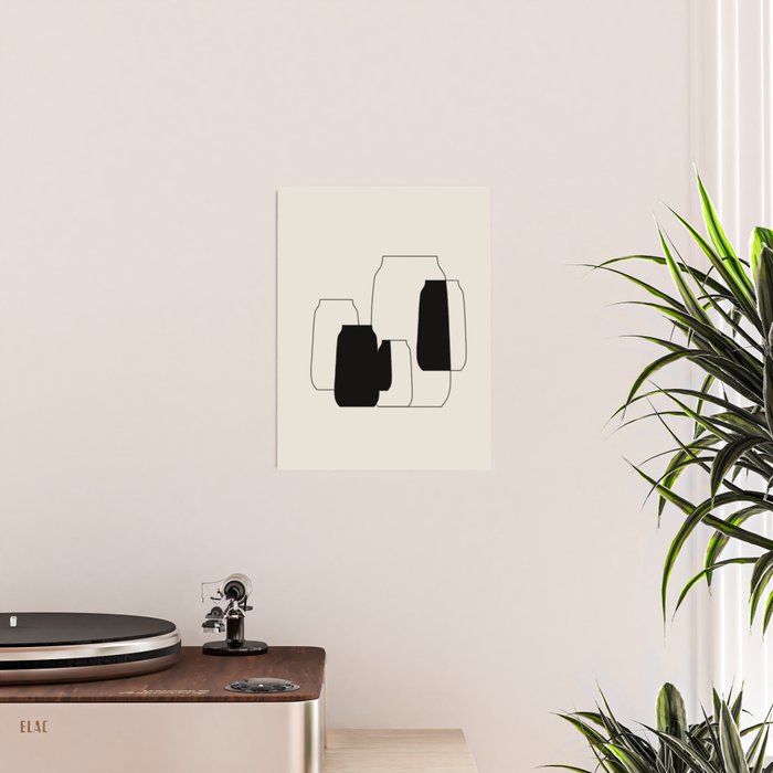 The Gathering - Minimalist Still Life Poster Gallery Image 2