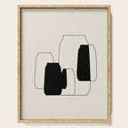The Gathering - Minimalist Still Life Serving Tray Gallery Image 1
