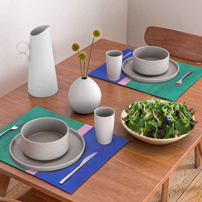 Ocean Ribbon Placemat Gallery Image 2