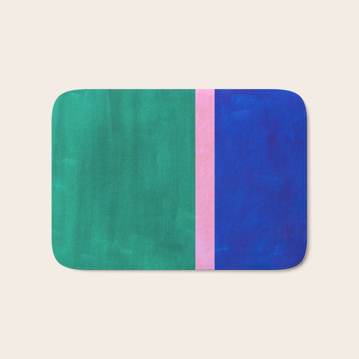 Ocean Ribbon Bath Mat Gallery Image 1