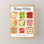 The Toast Club: Brunch Art Mini Art Print Gallery Image 1