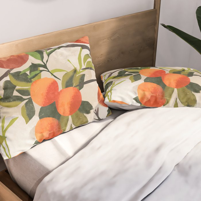 Oranges Pillow Sham Gallery Image 2