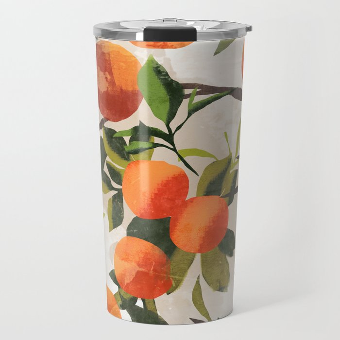 Oranges Travel Mug Gallery Image 1