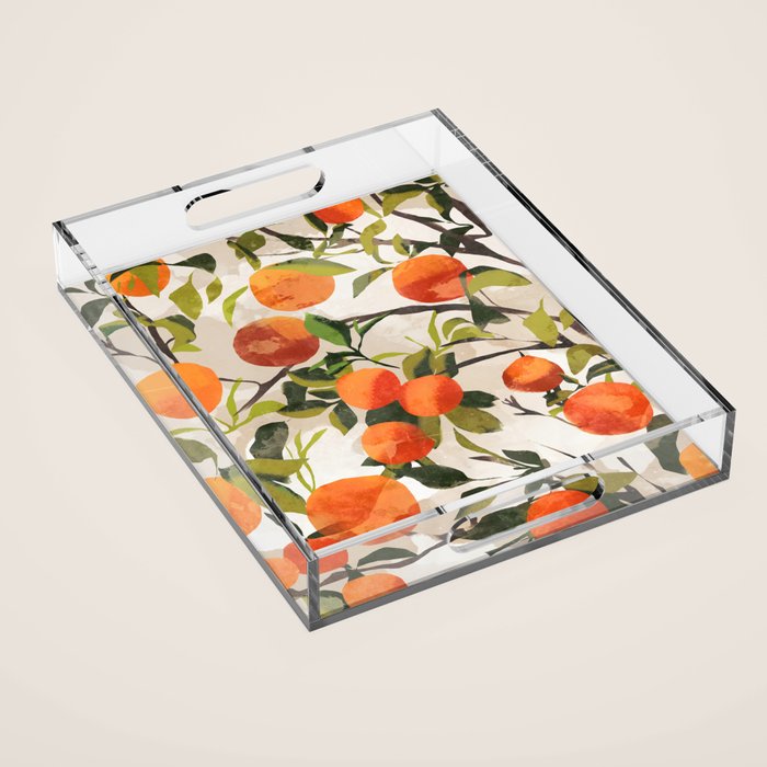 Oranges Acrylic Tray Gallery Image 1