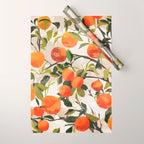 Oranges Wrapping Paper Gallery Image 1