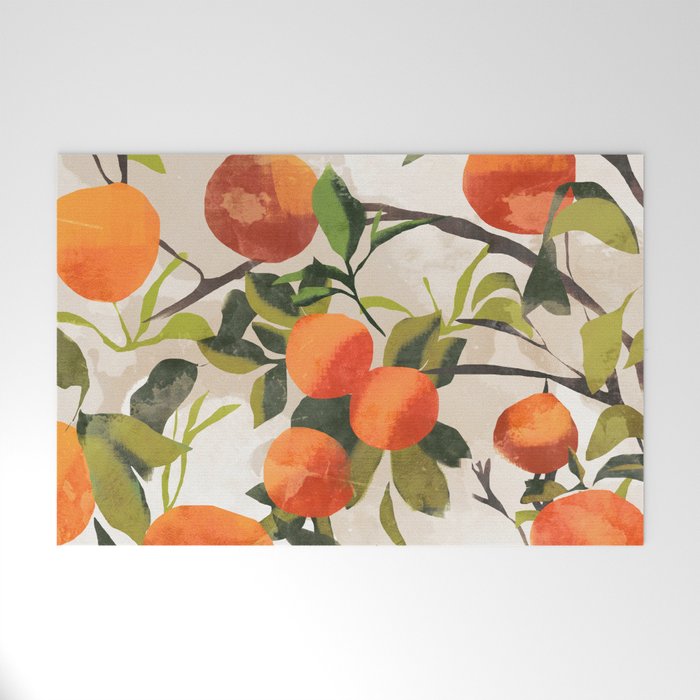 Oranges Welcome Mat Gallery Image 1