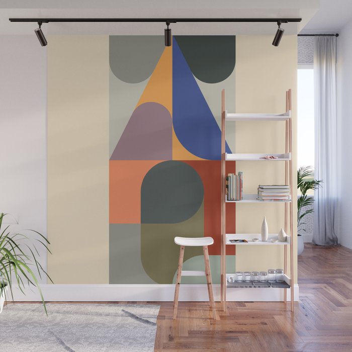 Modern Abstraction 14 Wall Mural Gallery Image 1