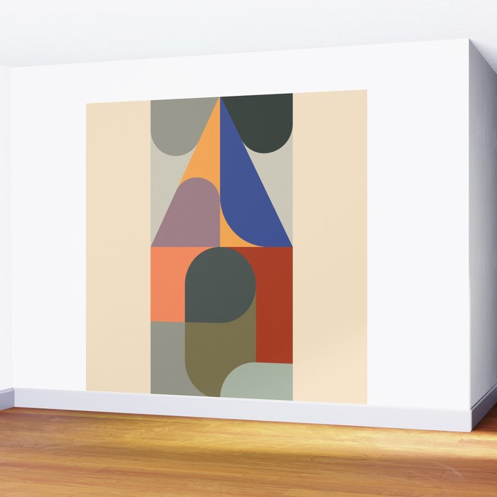 Modern Abstraction 14 Wall Mural Gallery Image 2