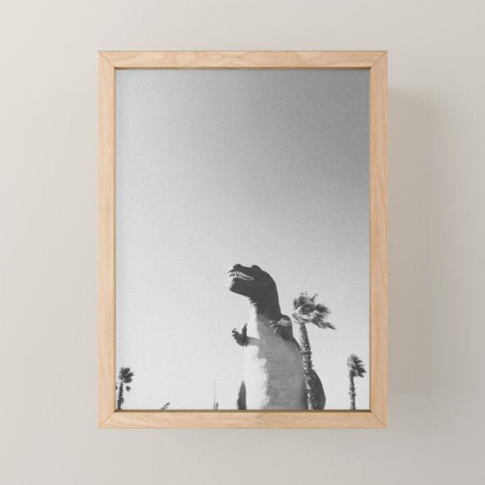 DINO / Cabazon Dinosaurs, California Mini Art Print Gallery Image 1