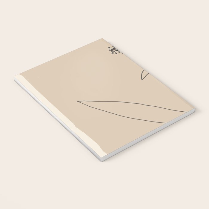 Minimal Abstract Art Plant 38 Notebook Gallery Image 3