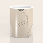 Minimal Abstract Art Plant 38 Coffee Mug Gallery Image 4