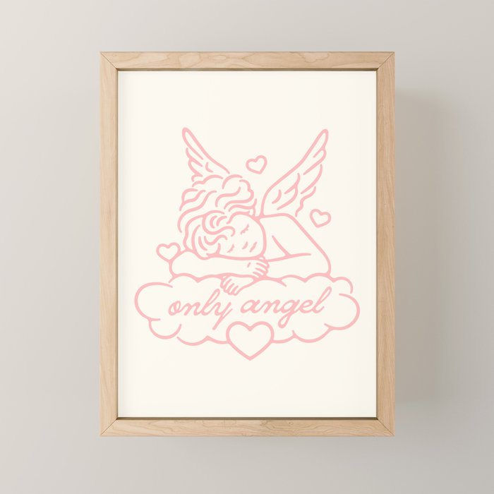 Only Angel Mini Art Print Gallery Image 1