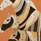 Horses in Stripes II Coffee Mug Gallery Image 2