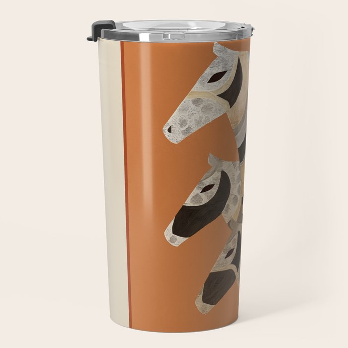 Horses in Stripes II Travel Mug Gallery Image 3