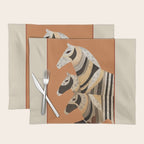 Horses in Stripes II Placemat Gallery Image 1