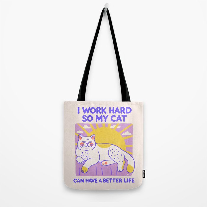 Working hard Tote Bag Gallery Image 2