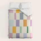 Summer check handdrawn Comforter Gallery Image 6