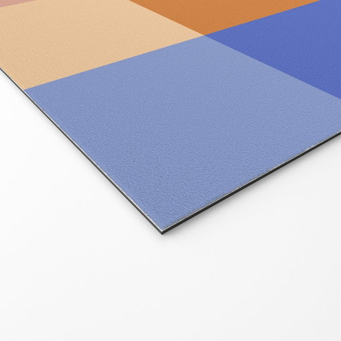 Bold Retro Checks Pattern - Large XXIX Welcome Mat Gallery Image 2