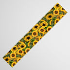 Vintage & Shabby Chic - Noon Sunflowers Garden Table Runner Gallery Image 3