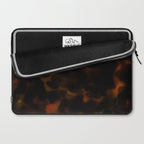 Tortoise Shell Dark Red Laptop Sleeve Gallery Image 2