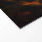 Tortoise Shell Dark Red Welcome Mat Gallery Image 2