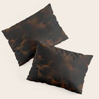 Tortoise Shell Dark Red Pillow Sham Gallery Image 3