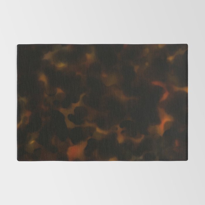 Tortoise Shell Dark Red Rug Gallery Image 2