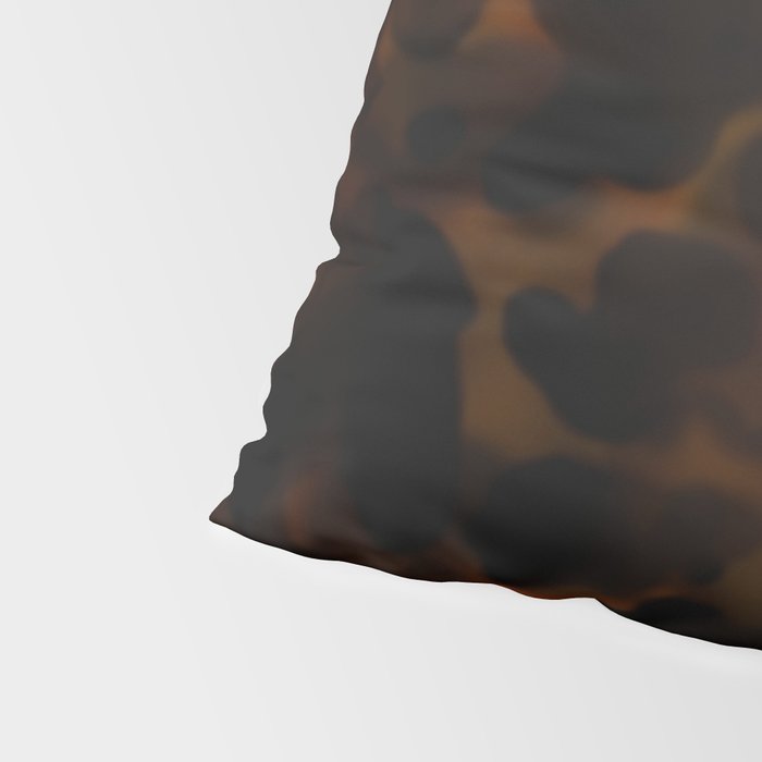 Tortoise Shell Dark Red Pillow Sham Gallery Image 4