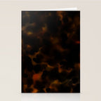 Tortoise Shell Dark Red Stationery Card Gallery Image 2