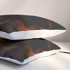 Tortoise Shell Dark Red Pillow Sham Gallery Image 3