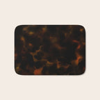 Tortoise Shell Dark Red Bath Mat Gallery Image 1