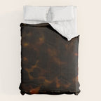 Tortoise Shell Dark Red Comforter Gallery Image 6