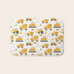 Construction Trucks Bath Mat Gallery Image 1