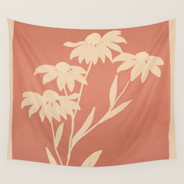 Flowers 14 Wall Tapestry Gallery Image 1