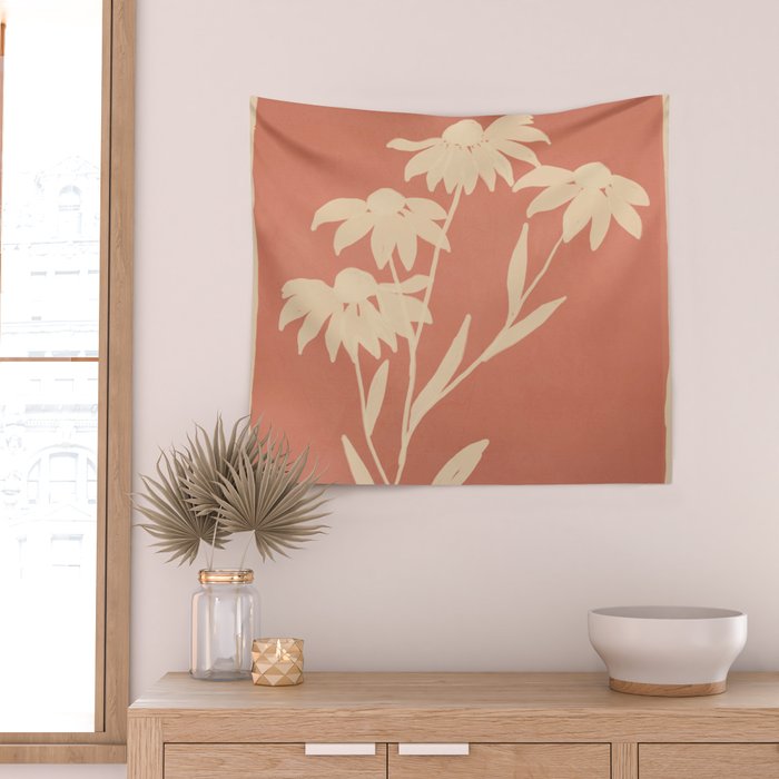 Flowers 14 Wall Tapestry Gallery Image 2