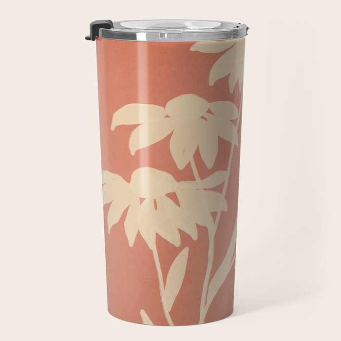 Flowers 14 Travel Mug Gallery Image 3
