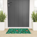 Christmas pine tree doodle pattern Welcome Mat Gallery Image 3