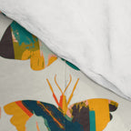 colorful butterflies Comforter Gallery Image 4