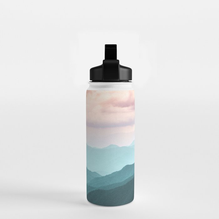 Smoky Mountain National Park Sunset Layers II - Nature Photography Water Bottle Gallery Image 2