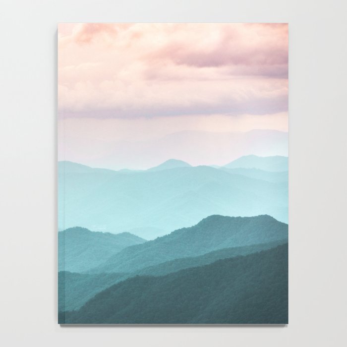 Smoky Mountain National Park Sunset Layers II - Nature Photography Notebook Gallery Image 4