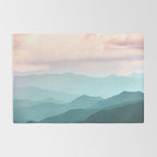 Smoky Mountain National Park Sunset Layers II - Nature Photography Rug Gallery Image 2