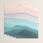 Smoky Mountain National Park Sunset Layers II - Nature Photography Wrapping Paper Gallery Image 3