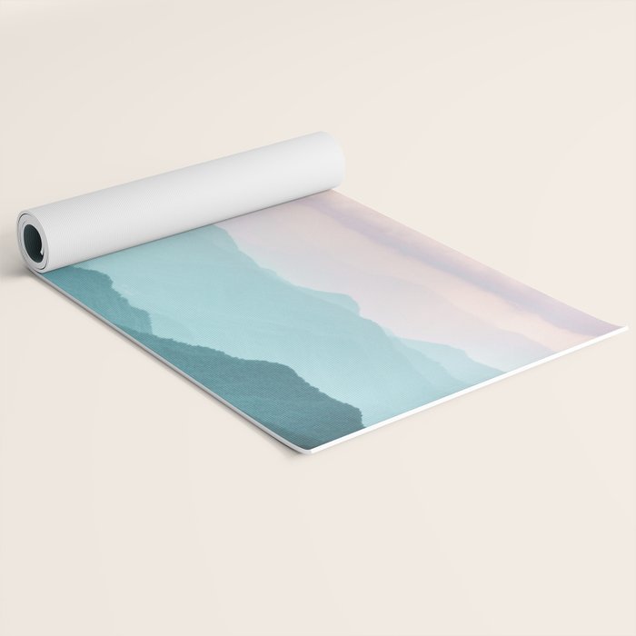 Smoky Mountain National Park Sunset Layers II - Nature Photography Yoga Mat Gallery Image 2